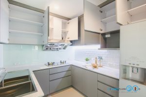 Grey Modern Kitchen, ภายในตู้ครัว,