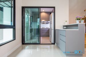 Grey Modern Kitchen, เคาน์เตอร์บาร์,