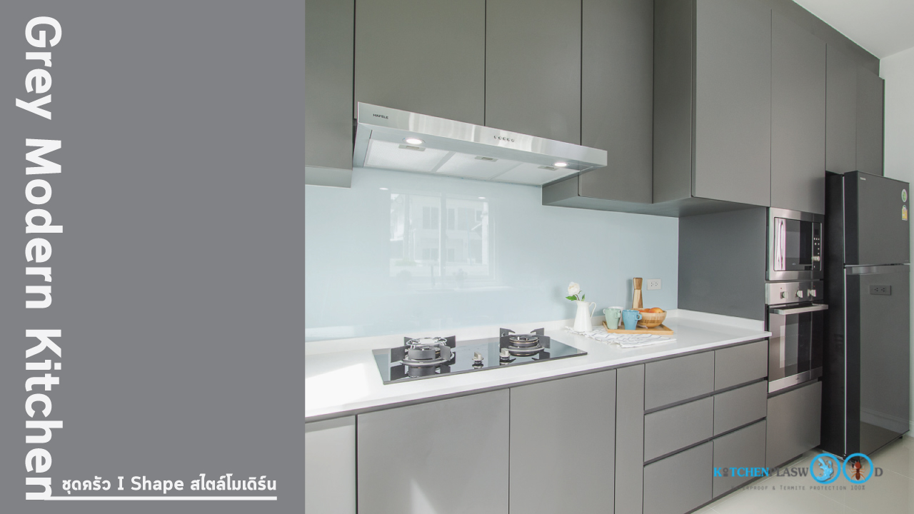Gray Modern Kitchen
