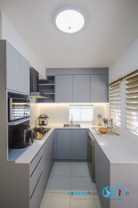 U Shape Kitchen ชุดครัวเรียบๆ, ชุดครัวตัวยู, U Shape,