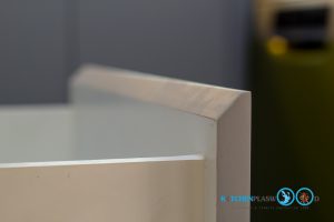 U Shape Kitchen ชุดครัวเรียบๆ, มือจับในตัว, เพ่หน้าบาน,