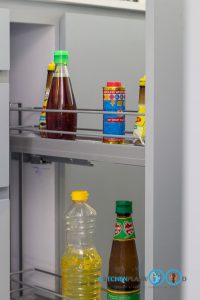 U Shape Kitchen ชุดครัวเรียบ, ชุดตะแกรงใส่ขวดเครื่องปรุง,