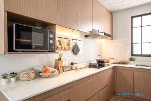 ครัวไทยสไตล์โมเดิร์น บิ้วอินทับโครงปูนสุดแกร่ง, ชุดครัวบิ้วอิน, ครัวไทย, ชุดครัวสไตล์โมเดิร์น,