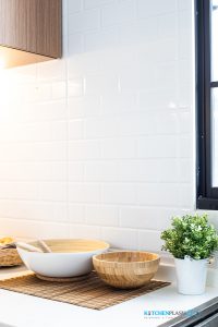 ครัวไทยสไตล์โมเดิร์น บิ้วอินทับโครงปูนสุดแกร่ง, ชุดครัวบิ้วอิน, ครัวไทย, ชุดครัวสไตล์โมเดิร์น, ผนังกันคราบ, กระเบื้องกันคราบ,