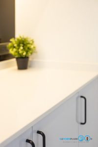 Tiny Modern Kitchen 2 Side I-Shape, ครัว 2 ฝั่งสไตล์โมเดิร์น, ครัวขนาดเล็ก, ครัวตัวไอ, ชุดครัวสีขาวเงา, ชุดครัวสไต์โมเดิร์น, ชุดครัวพลาสวูด, ชุดครัวกันน้ำกันปลวก, ชุดครัวคิทเช่นฟอร์ม,