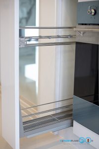 Tiny Modern Kitchen 2 Side I-Shape, ครัว 2 ฝั่งสไตล์โมเดิร์น, ครัวขนาดเล็ก, ครัวตัวไอ, ชุดครัวสีขาวเงา, ชุดครัวสไต์โมเดิร์น, ชุดครัวพลาสวูด, ชุดครัวกันน้ำกันปลวก, ชุดครัวคิทเช่นฟอร์ม,