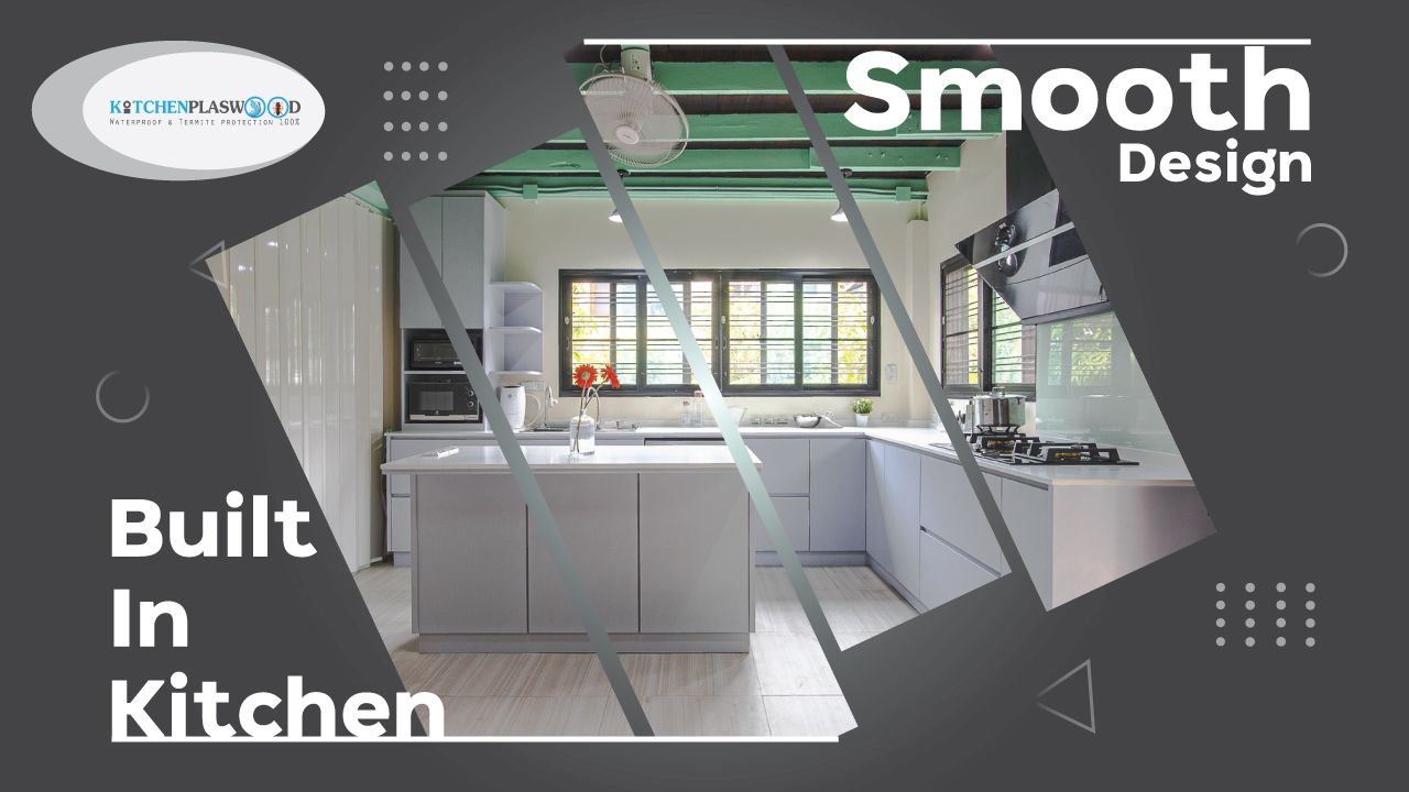 Smooth Modern Design, Kitchen L-Shape, ชุดครัวตัวแอล, ชุดครัวเรียบๆ, ครัวโทนสีเทา, ชุดครัวกันน้ำกันปลวก, เคาน์เตอร์ไอส์แลนด์,