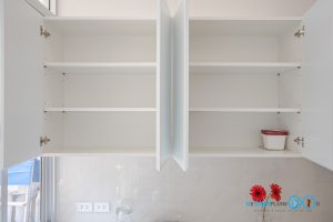 Modern White Kitchen ชุดครัวโทนขาวล้วนสไตล์โมเดิร์น, ชุดครัวโทนขาว, ครัวบิ้วอิน, ครัวกันน้ำกันปลวก, ครัวตัวแอล, Modern Kitchen, White Kitchen, Kitchenplaswood,
