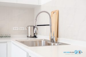 Modern White Kitchen ชุดครัวโทนขาวล้วนสไตล์โมเดิร์น, ชุดครัวโทนขาว, ครัวบิ้วอิน, ครัวกันน้ำกันปลวก, ครัวตัวแอล, Modern Kitchen, White Kitchen, Kitchenplaswood,