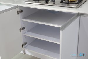 Modern Hi-Gross Kitchen I-Shape ชุดครัวตัวไอ 2 ฝั่งสีขาวไฮกรอส, ชุดครัวไฮกรอส, ครัวสีขาวเงา, ชุดครัวตัวไอ, ชุดครัวสไตล์โมเดิร์น, ครัวตัวไอ 2 ฝั่ง, Modern Kitchen, Kitchen I-Shape, Hi-Gross, White Hi-Gross, ชุดครัวกันน้ำกันลวก100%, ชุดครัวพลาสวูด, Plaswood,  