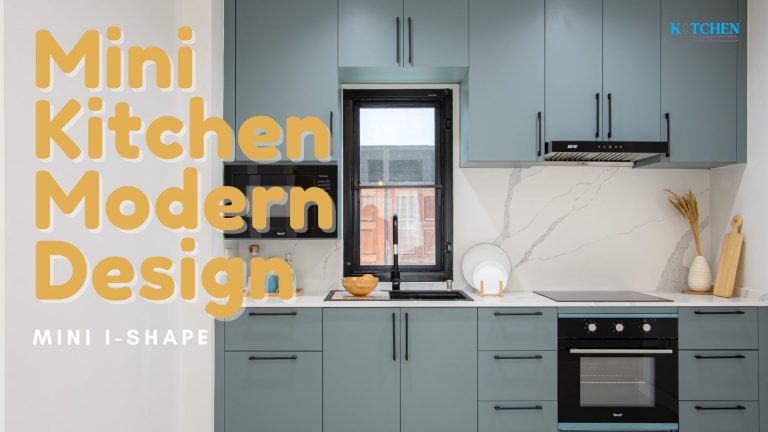 Mini Kitchen I-Shape ชุดครัวสไตล์โมเดิร์น ไซส์กะทัดรัด แต่ฟังก์ชั่นครบ