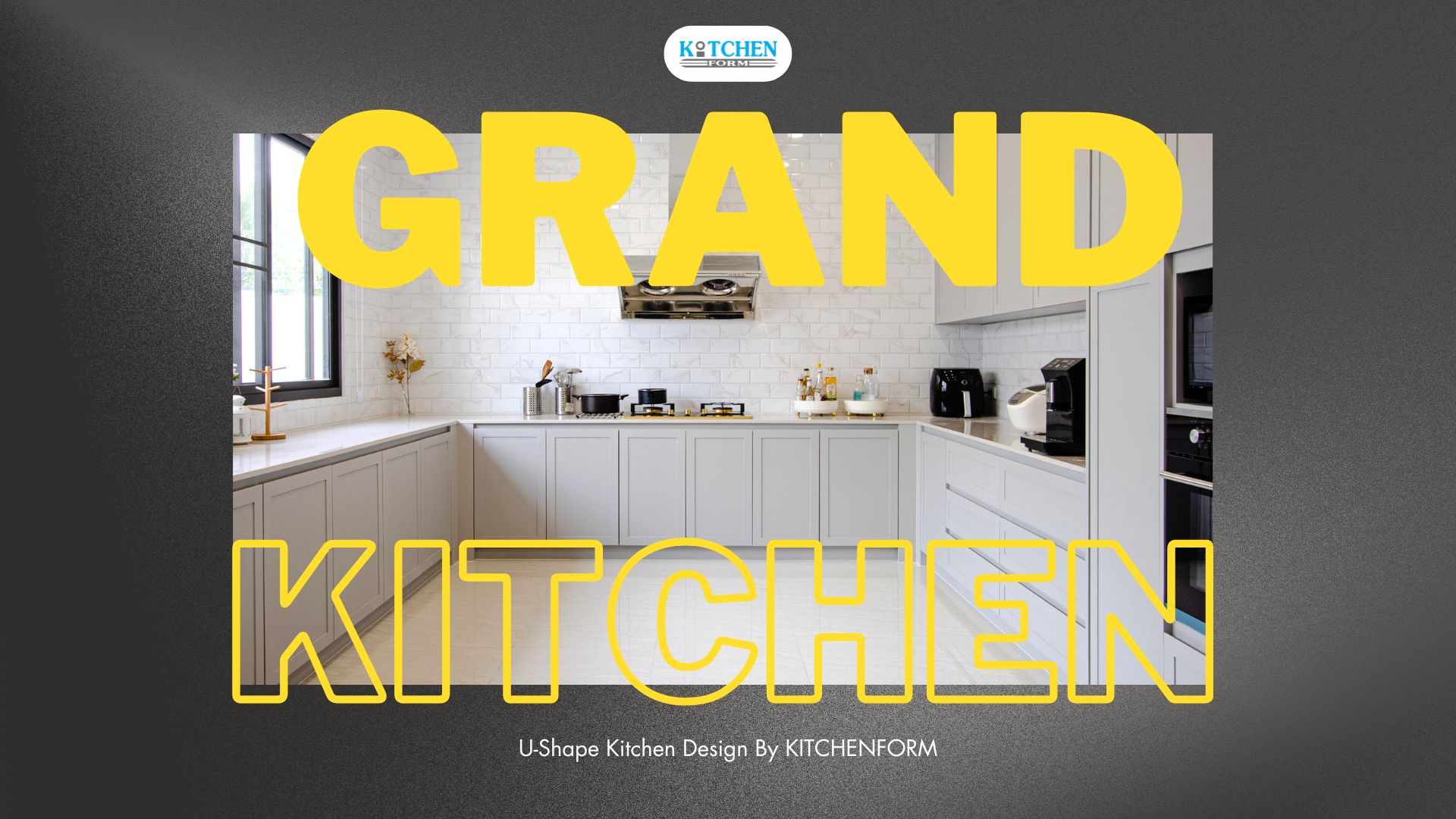 Grand Kitchen U-Shape ชุดครัวไซส์ใหญ่ฟังก์ชั่นแน่นๆ, ชุดครัว, ครัวบิ้วอิน, เฟอร์นิเจอร์บิ้วอิน, บิ้วอินตกแต่งภายใน, Kitchen,Kitchendesign, Kitchenbuiltin, Kitchenform, ชุดครัวกันน้ำกันปลวก,