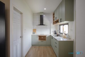 Minimal Mini Kitchen ครัวสุดมินิมอล ในโทนสีพาสเทล, ชุดครัว, ครัวบิ้วอิน, เฟอร์นิเจอร์บิ้วอิน, มินิมอล, Kitchen, Minimal, ชุดครัวชุดเล็ก, ครัวสีพาสเทล,