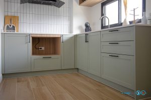 Minimal Mini Kitchen ครัวสุดมินิมอล ในโทนสีพาสเทล, ชุดครัว, ครัวบิ้วอิน, เฟอร์นิเจอร์บิ้วอิน, มินิมอล, Kitchen, Minimal, ชุดครัวชุดเล็ก, ครัวสีพาสเทล,