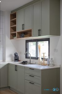 Minimal Mini Kitchen ครัวสุดมินิมอล ในโทนสีพาสเทล, ชุดครัว, ครัวบิ้วอิน, เฟอร์นิเจอร์บิ้วอิน, มินิมอล, Kitchen, Minimal, ชุดครัวชุดเล็ก, ครัวสีพาสเทล,